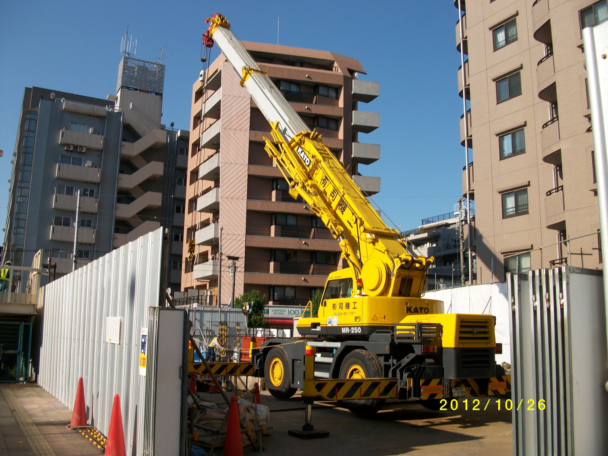 ガソリンスタンドの解体